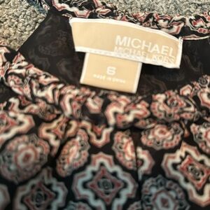 Michael Kors key hole halter top size 6